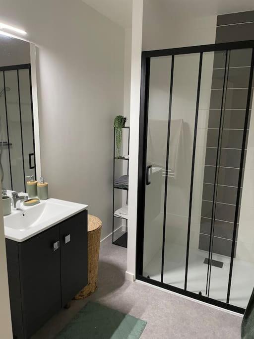 Superbe Appartement En Residence Avec Parking Le Mans Kültér fotó